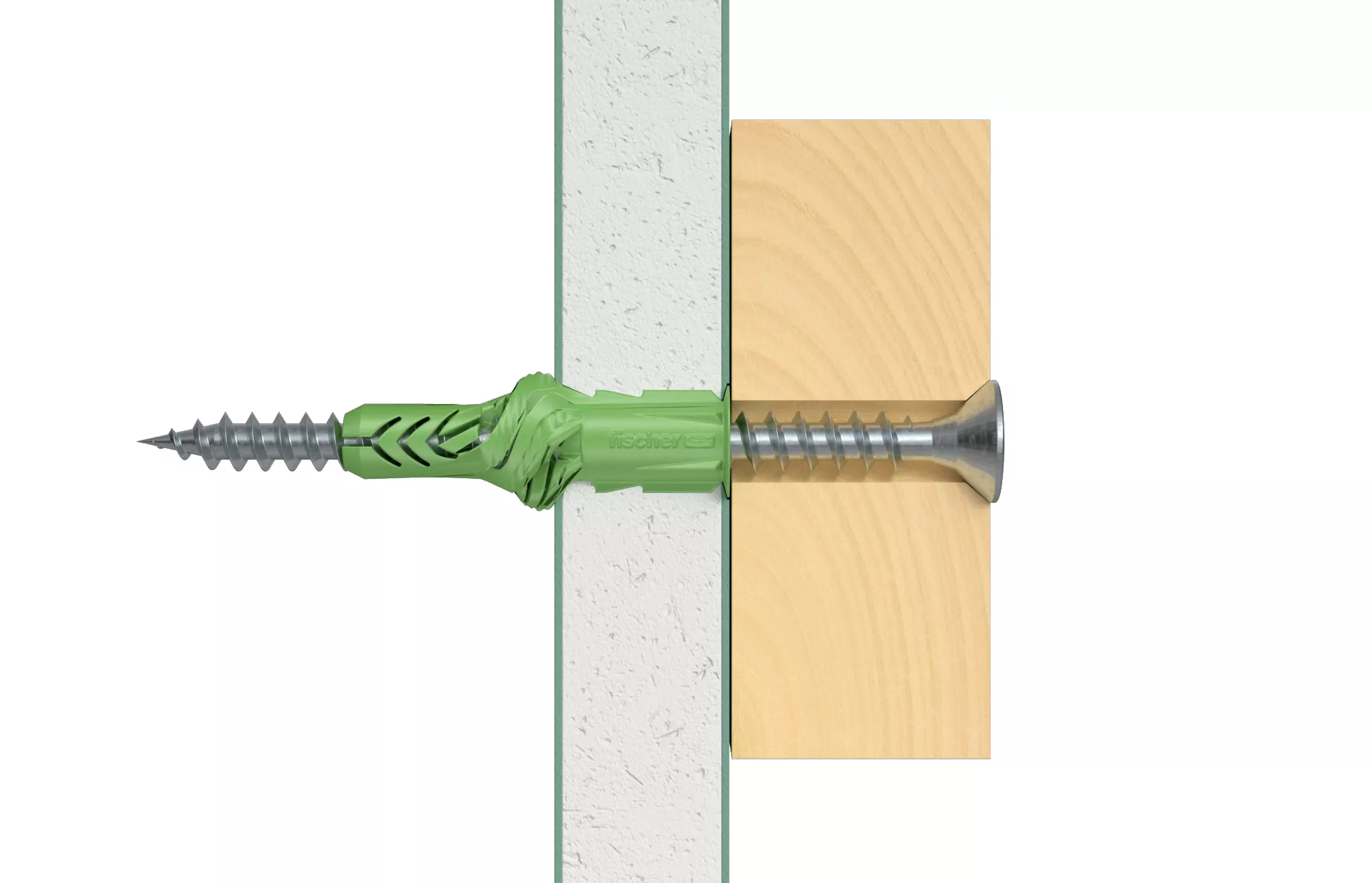 Fischer Универсальный дюбель UX GREEN 6 x 50 R (фото 7)