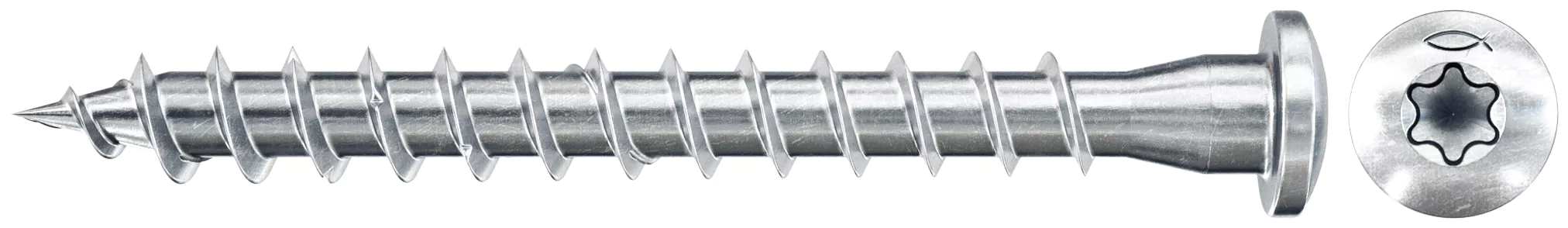 Fischer Винты для деревянных разъемов Power-Fast FPF-PT 5,0 x 50 ZPF 200 (фото 1)