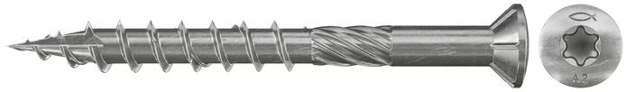 Fischer Винт для террасы FTS-ST 5,0 x 60 A2P 150 (фото 1)