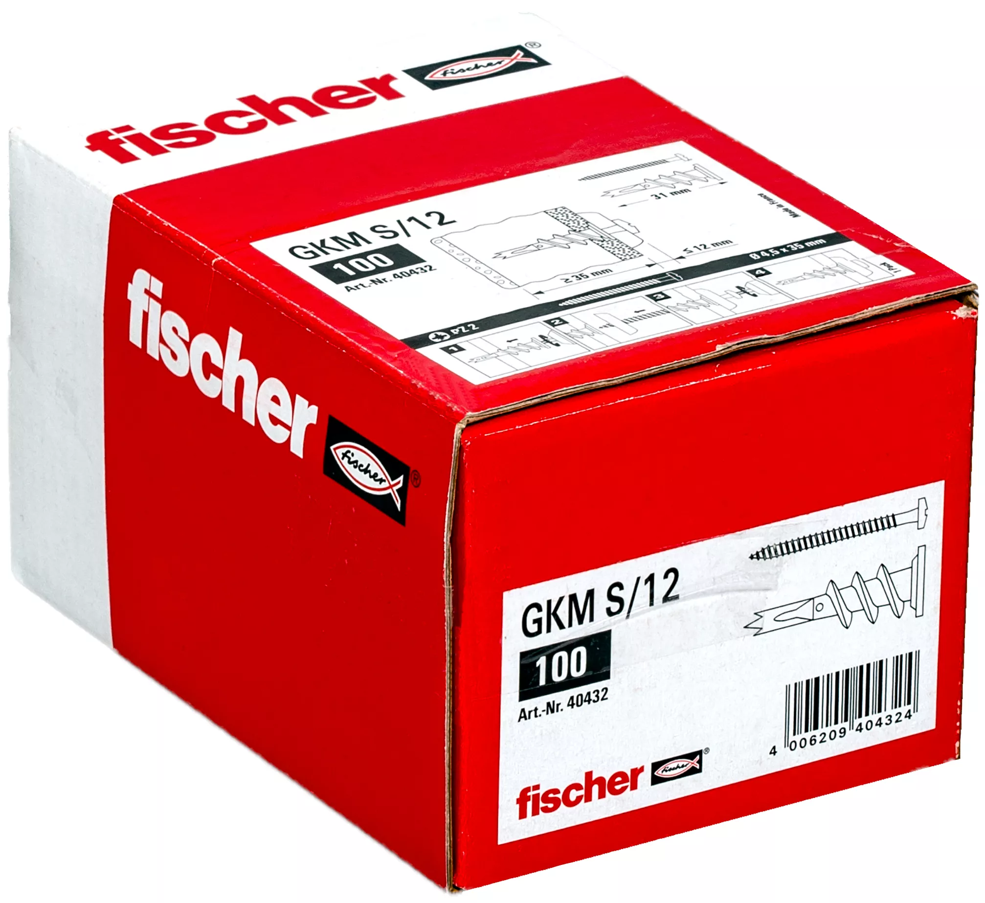 Fischer Дюбель для гипсокартона GKM 12 (фото 2)