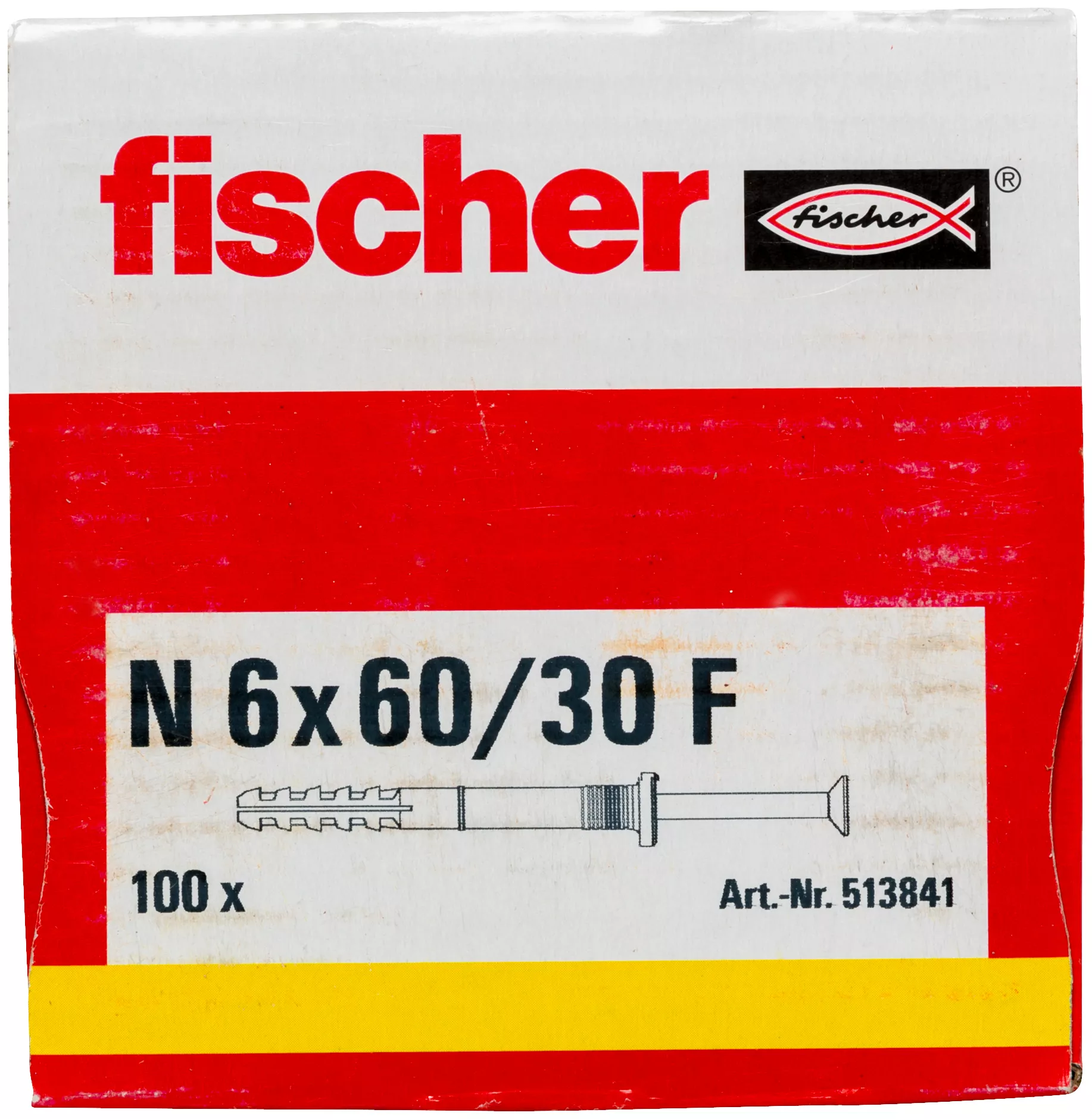 Fischer Гвоздевой дюбель N 6 x 60/30 F (100) (фото 13)