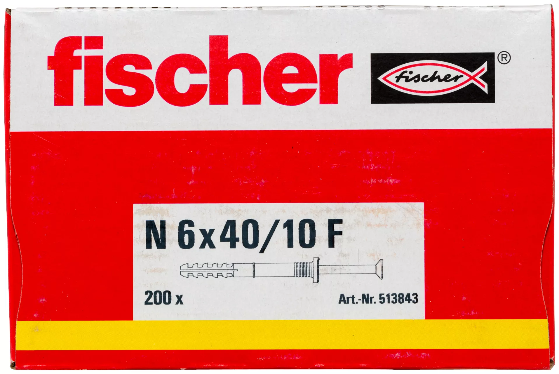 Fischer Гвоздевой дюбель N 6 x 40/10 F (200) (фото 13)
