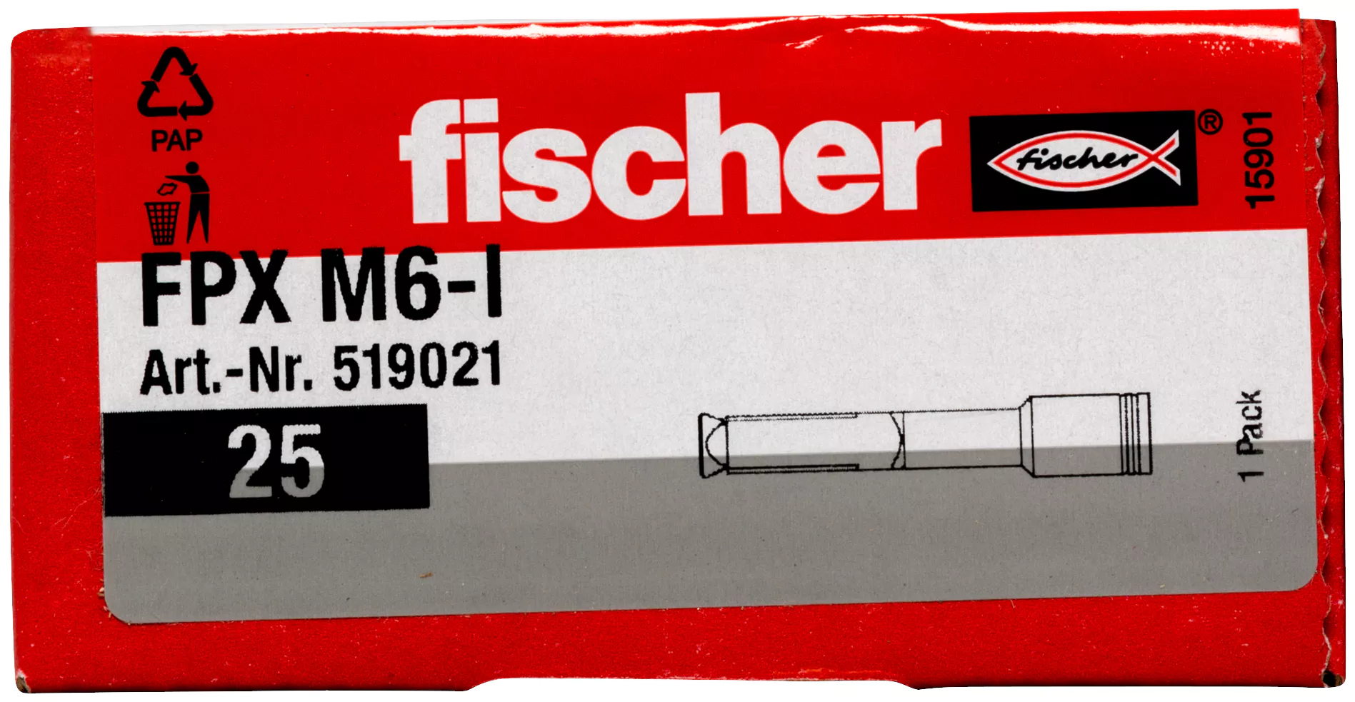 Fischer Анкер для газобетона FPX M6-I (фото 4)