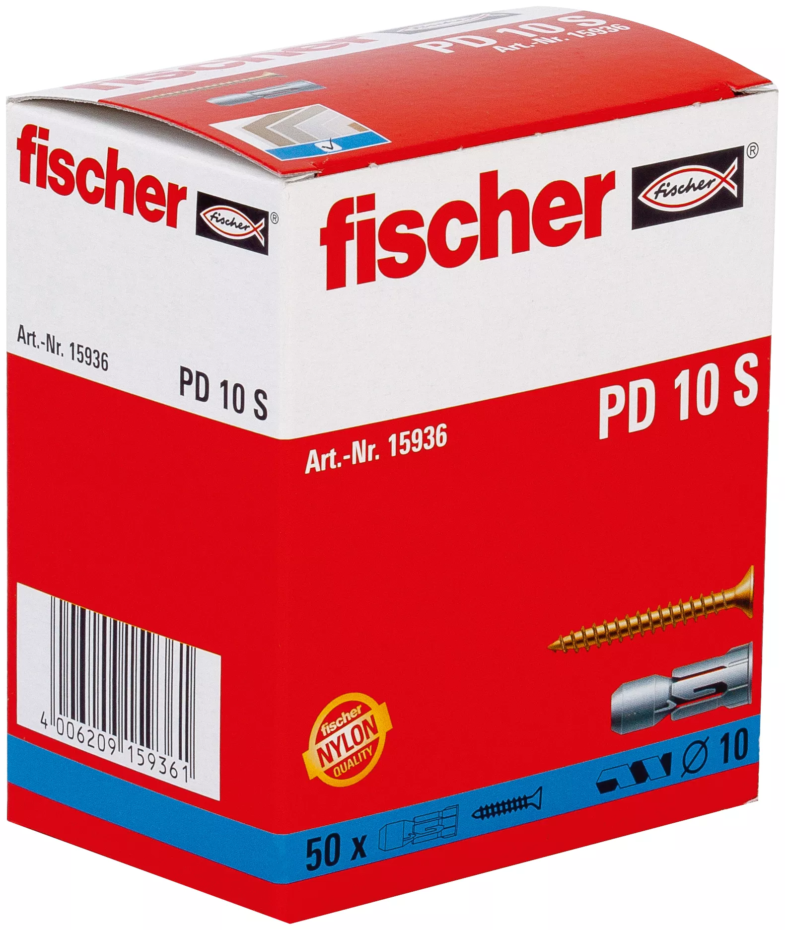 Fischer Дюбель для плит PD 10 S (фото 2)