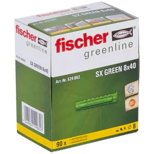 Fischer Универсальный дюбель SX GREEN 8 x 40 (фото 152)