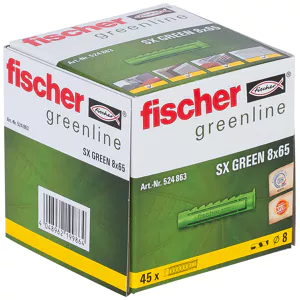 Fischer Универсальный дюбель SX GREEN 8 x 65 (фото 172)