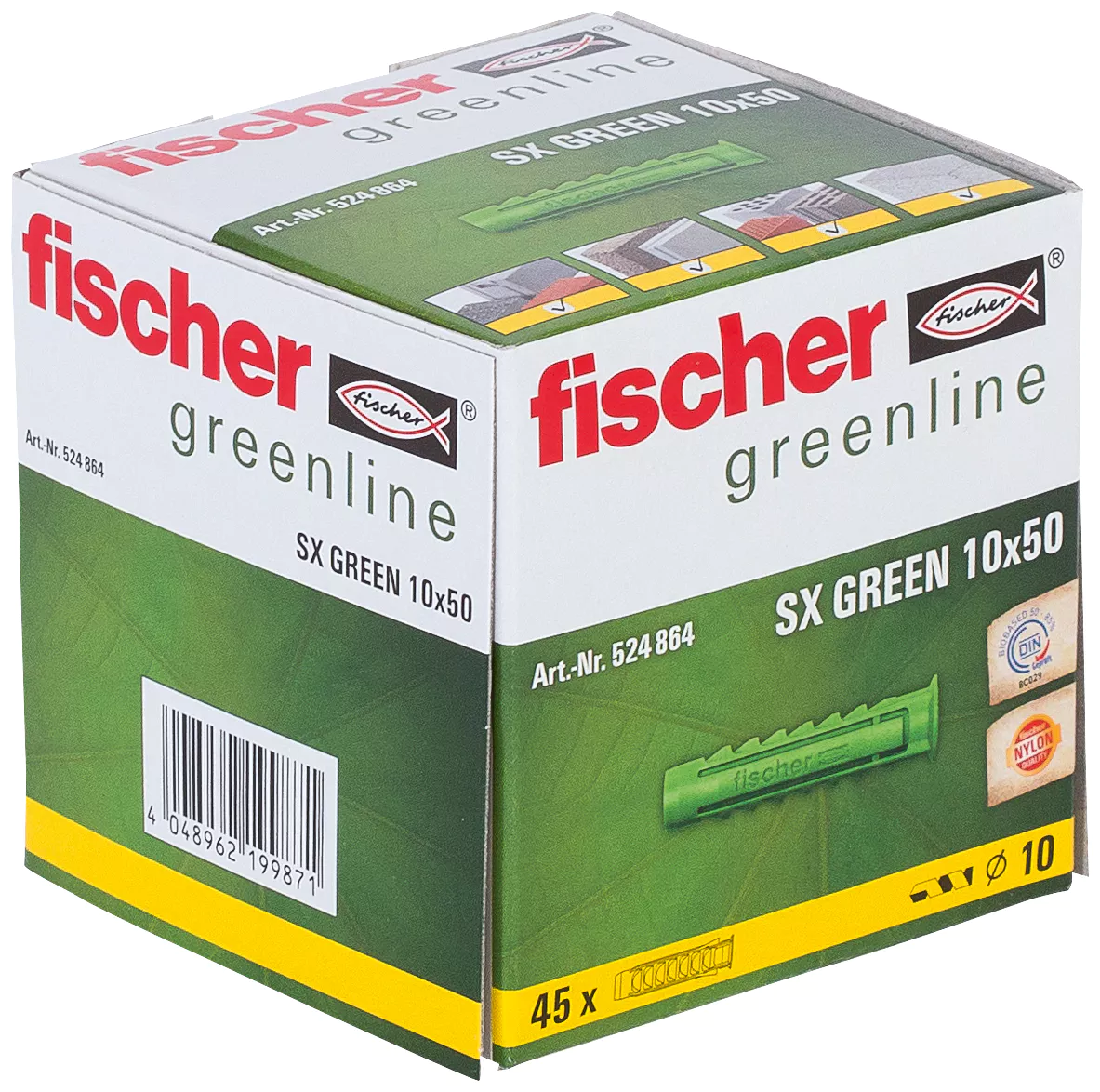 Fischer Универсальный дюбель SX GREEN 10 x 50 (фото 2)