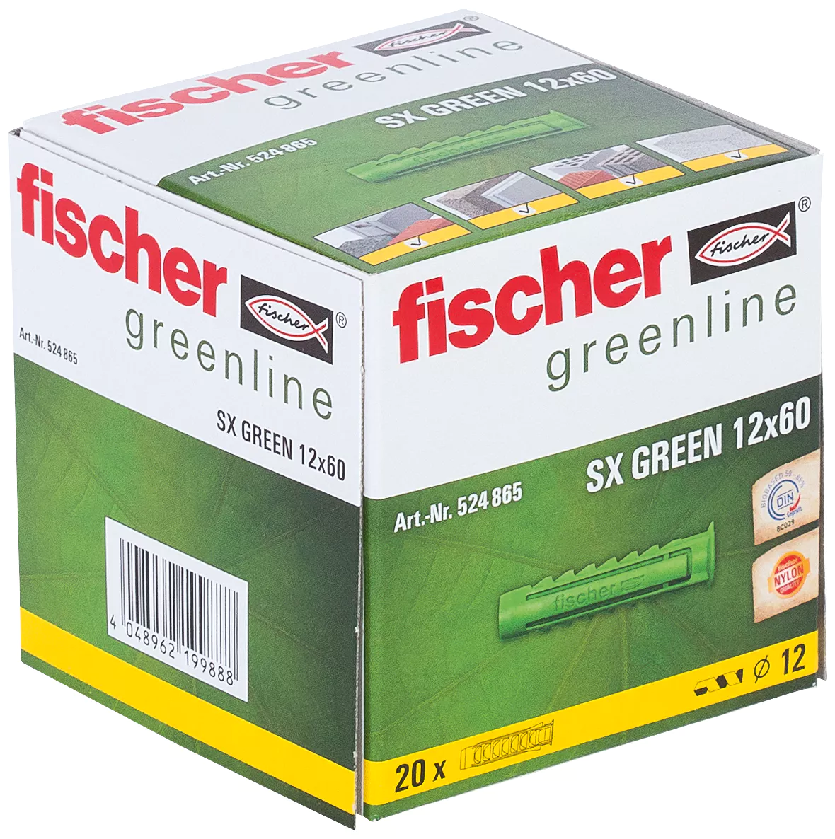Fischer Универсальный дюбель SX GREEN 12 x 60 (фото 2)