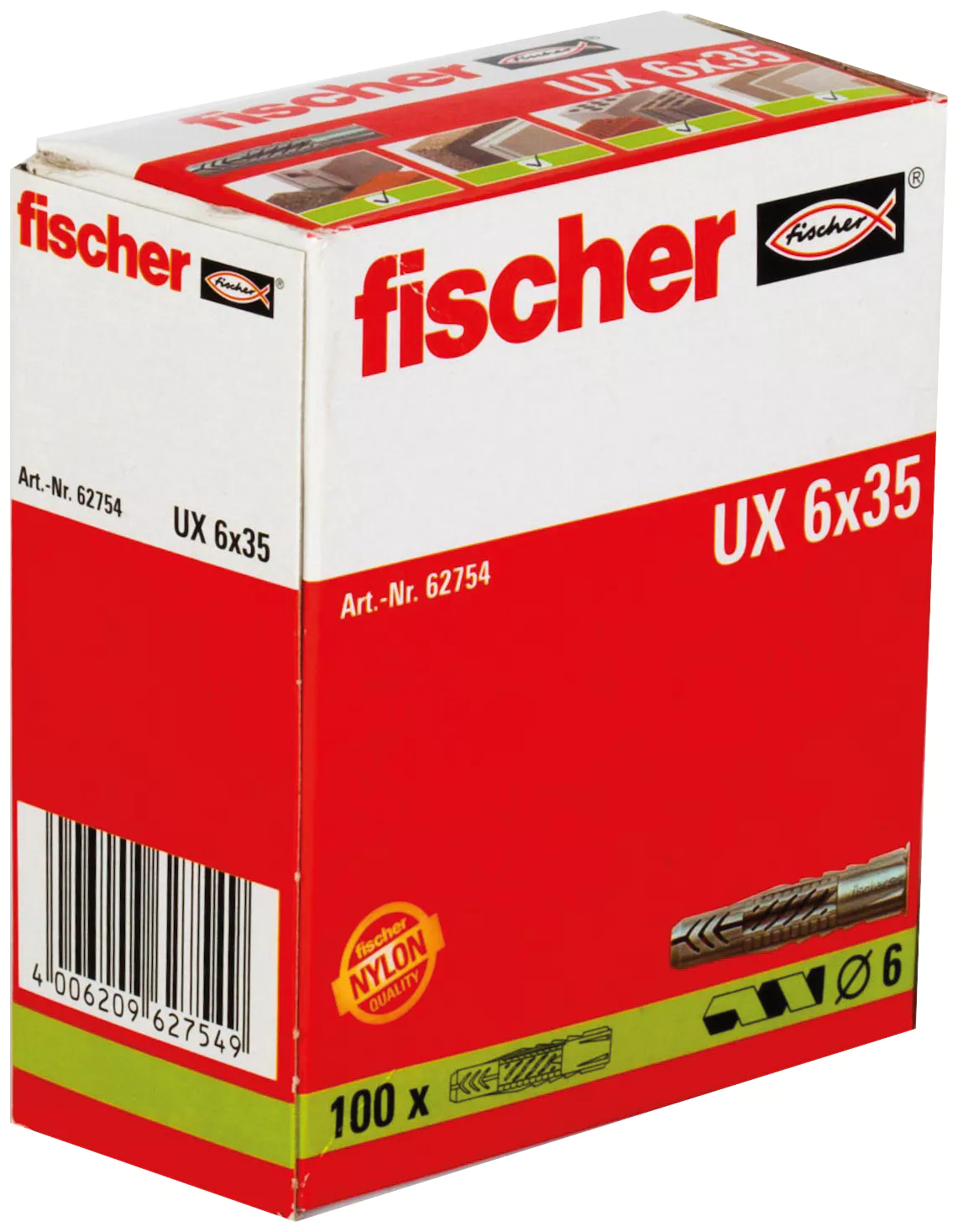 Fischer Универсальный дюбель UX 6 x 35 (фото 2)