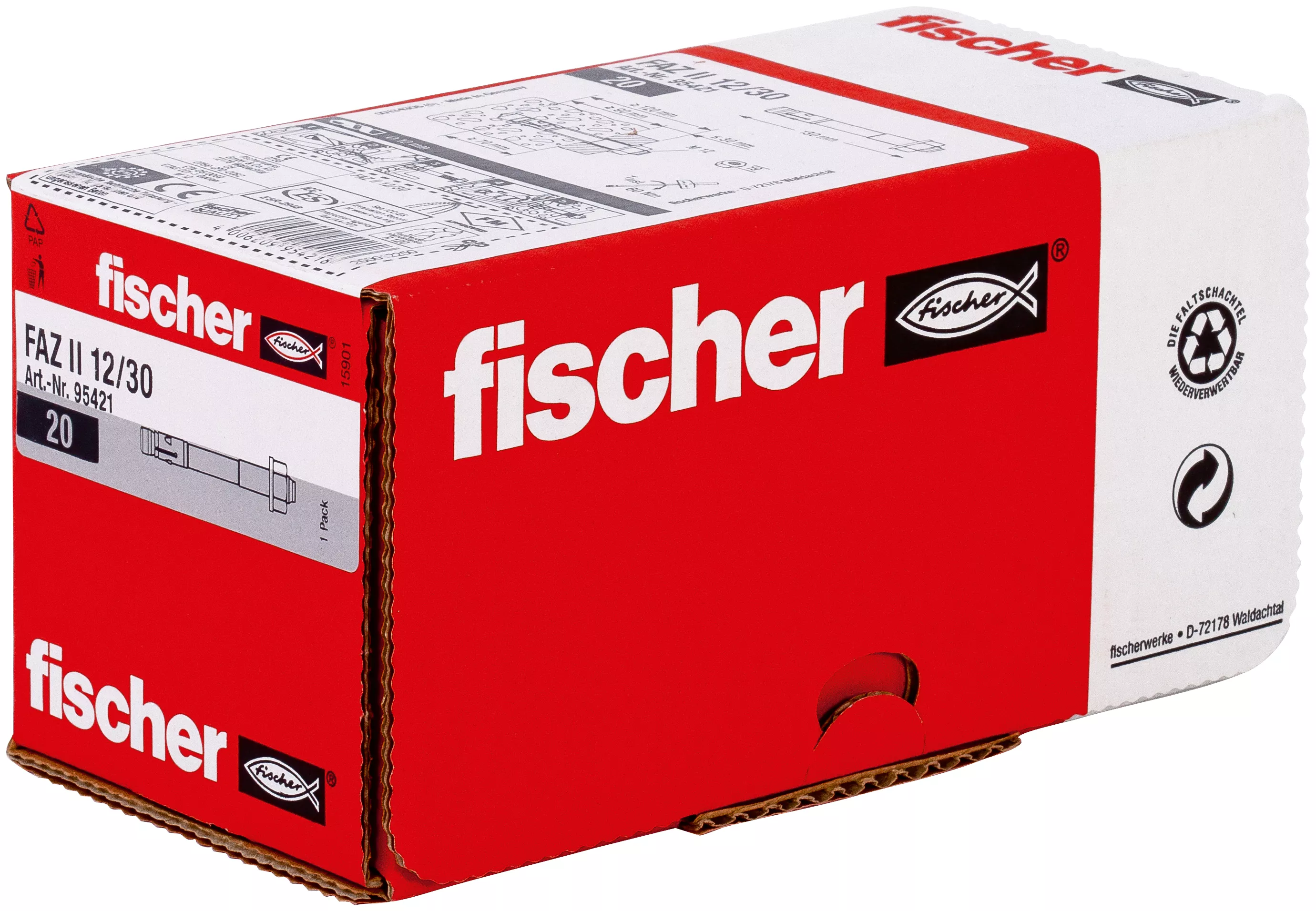 Fischer Анкерный болт FAZ II 12/30 (фото 2)