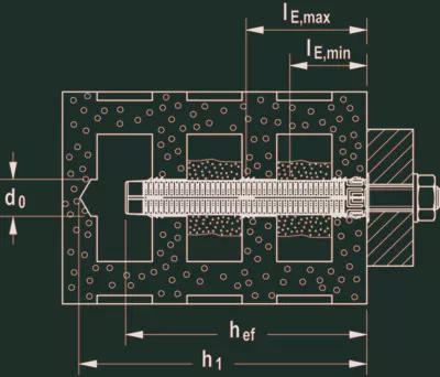 Fischer Инъекционная анкерная втулка FIS H 16 x 130 K (фото 8)