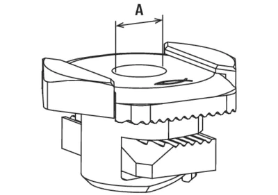 Fischer Гайка для шины FSM Clix M 10 (фото 6)