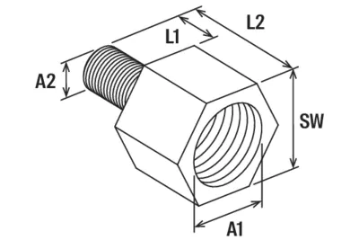 Fischer Переходники RD 1/2'' / M10 (фото 2)