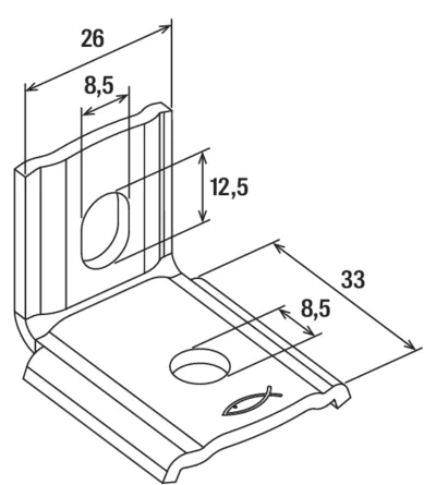 Fischer Уголки MWU 90° (фото 4)